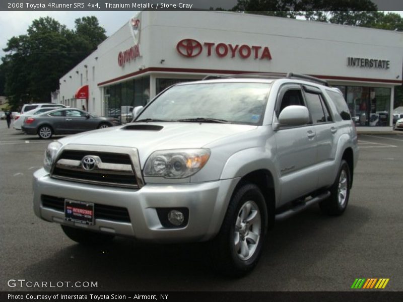 Titanium Metallic / Stone Gray 2008 Toyota 4Runner SR5 4x4