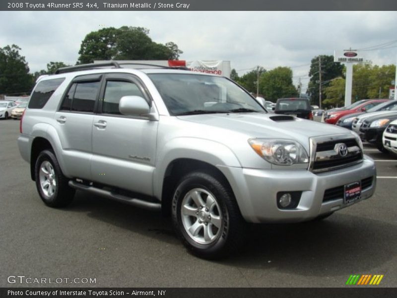 Titanium Metallic / Stone Gray 2008 Toyota 4Runner SR5 4x4