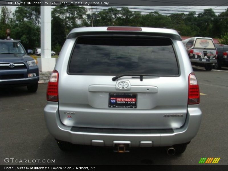 Titanium Metallic / Stone Gray 2008 Toyota 4Runner SR5 4x4