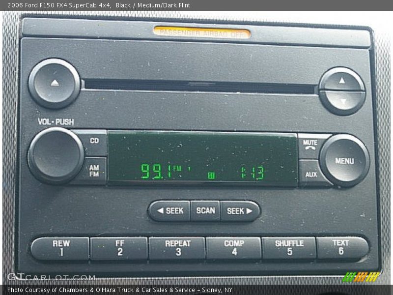 Black / Medium/Dark Flint 2006 Ford F150 FX4 SuperCab 4x4