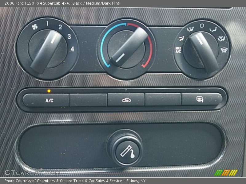 Black / Medium/Dark Flint 2006 Ford F150 FX4 SuperCab 4x4