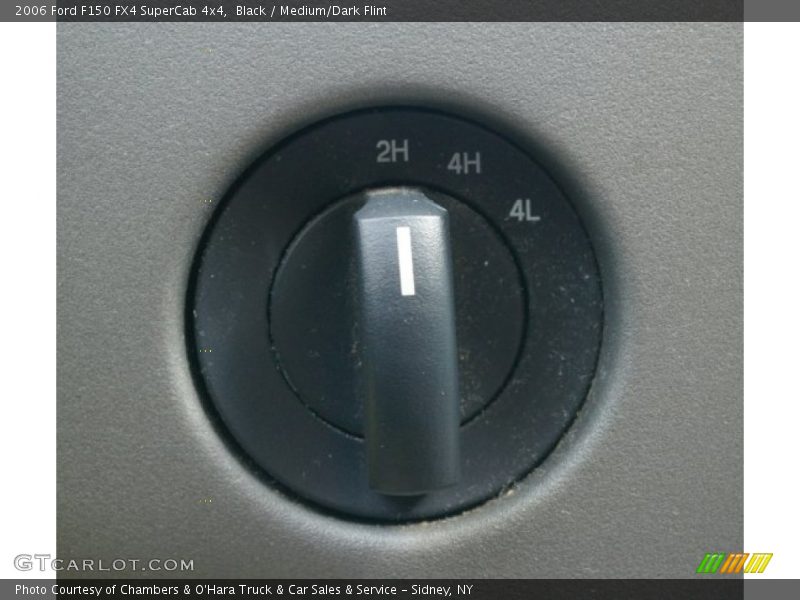 Black / Medium/Dark Flint 2006 Ford F150 FX4 SuperCab 4x4
