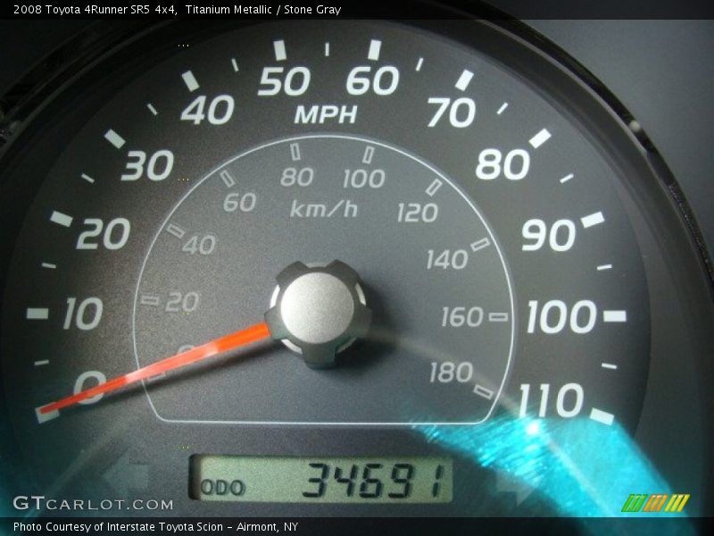 Titanium Metallic / Stone Gray 2008 Toyota 4Runner SR5 4x4