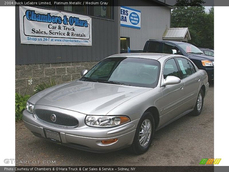 Platinum Metallic / Medium Gray 2004 Buick LeSabre Limited