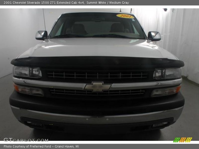 Summit White / Medium Gray 2001 Chevrolet Silverado 1500 Z71 Extended Cab 4x4