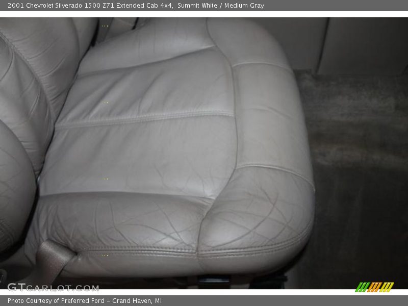 Summit White / Medium Gray 2001 Chevrolet Silverado 1500 Z71 Extended Cab 4x4