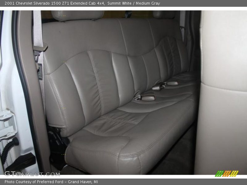 Summit White / Medium Gray 2001 Chevrolet Silverado 1500 Z71 Extended Cab 4x4