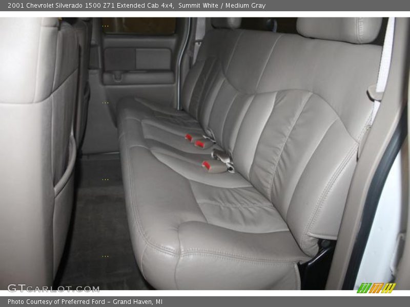 Summit White / Medium Gray 2001 Chevrolet Silverado 1500 Z71 Extended Cab 4x4
