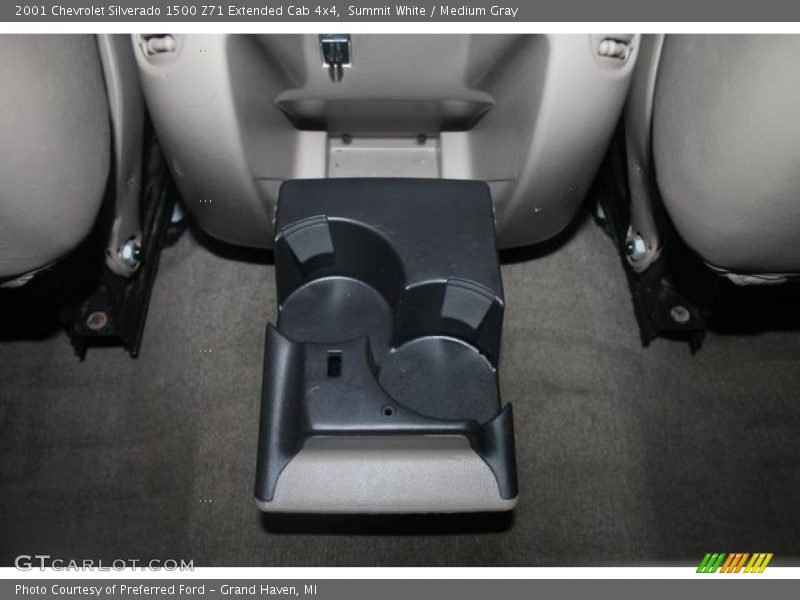 Summit White / Medium Gray 2001 Chevrolet Silverado 1500 Z71 Extended Cab 4x4