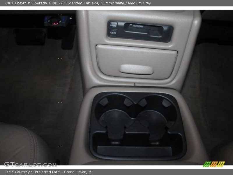 Summit White / Medium Gray 2001 Chevrolet Silverado 1500 Z71 Extended Cab 4x4