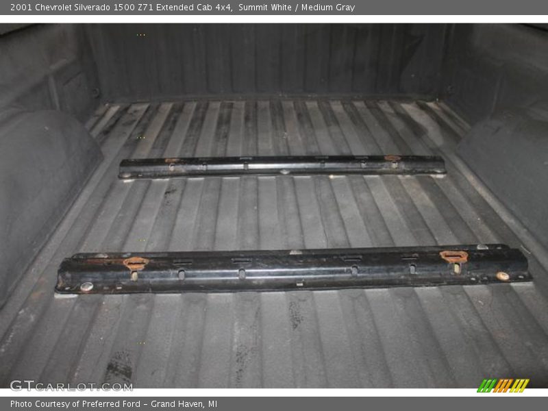 Summit White / Medium Gray 2001 Chevrolet Silverado 1500 Z71 Extended Cab 4x4