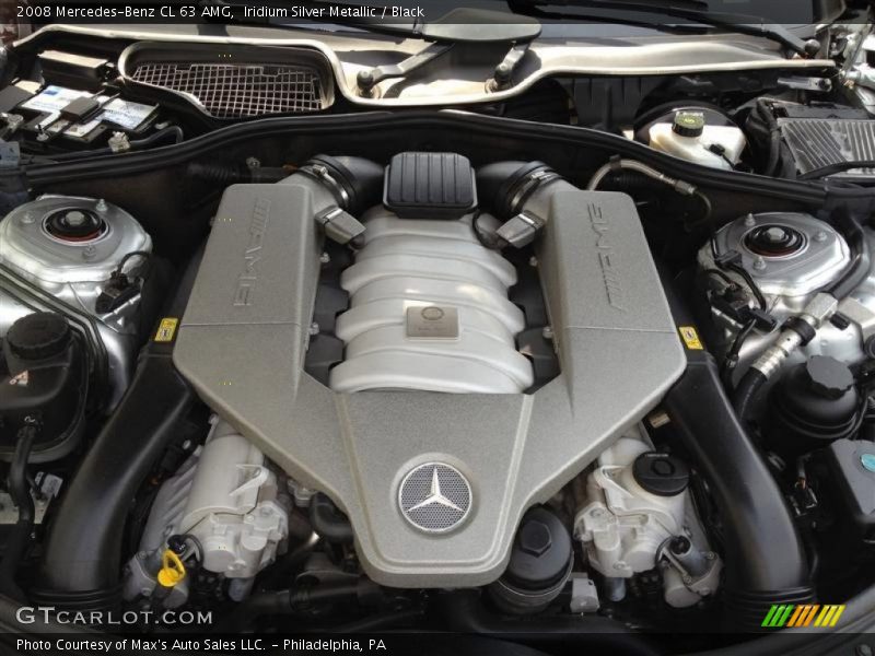  2008 CL 63 AMG Engine - 6.3 Liter AMG DOHC 32-Valve V8
