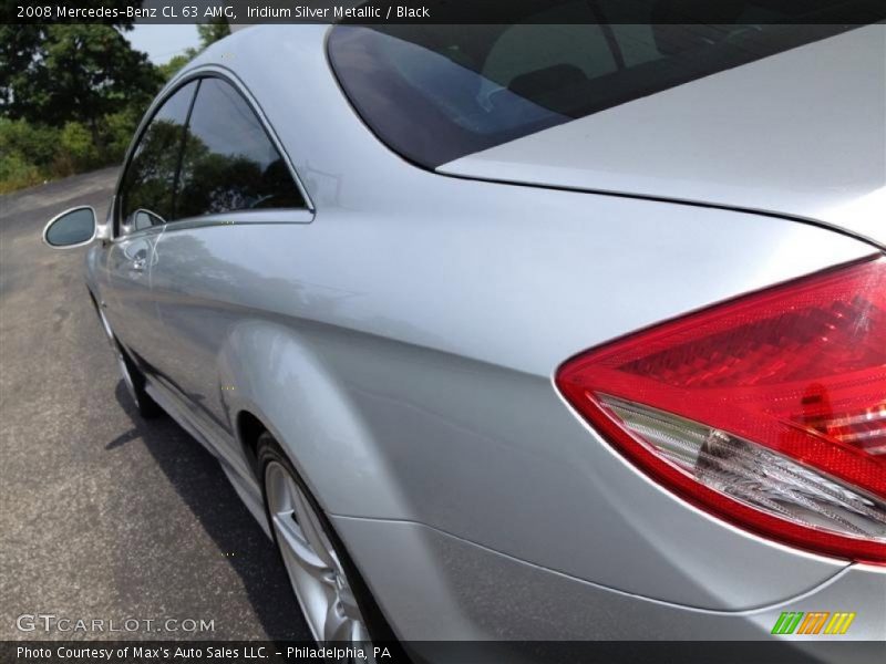 Iridium Silver Metallic / Black 2008 Mercedes-Benz CL 63 AMG
