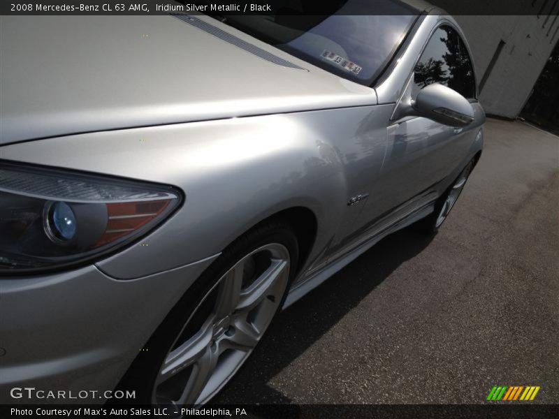 Iridium Silver Metallic / Black 2008 Mercedes-Benz CL 63 AMG