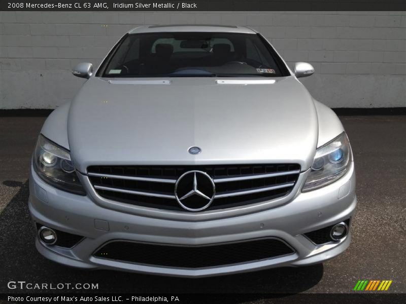 Iridium Silver Metallic / Black 2008 Mercedes-Benz CL 63 AMG