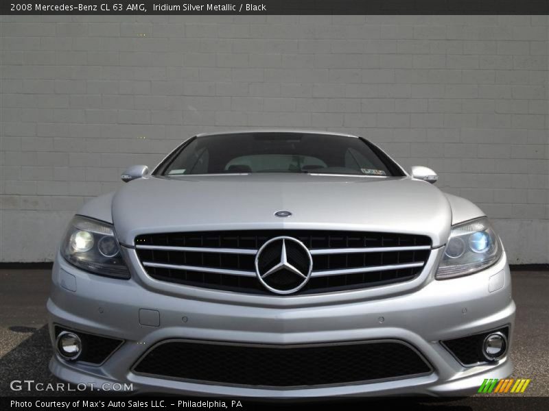 Iridium Silver Metallic / Black 2008 Mercedes-Benz CL 63 AMG