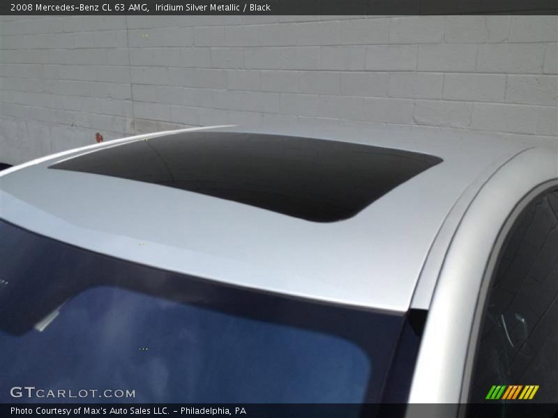 Iridium Silver Metallic / Black 2008 Mercedes-Benz CL 63 AMG