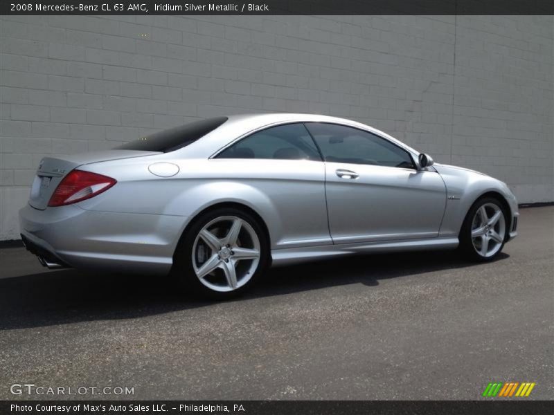 Iridium Silver Metallic / Black 2008 Mercedes-Benz CL 63 AMG