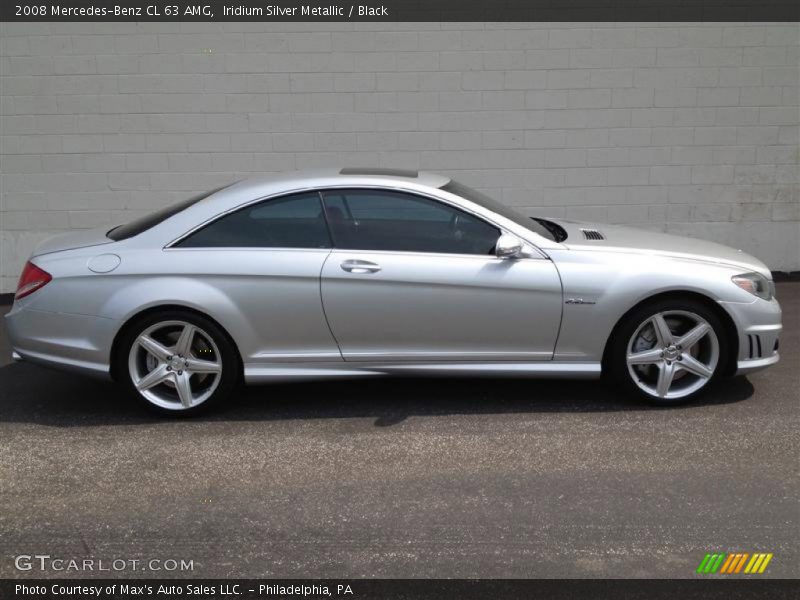 Iridium Silver Metallic / Black 2008 Mercedes-Benz CL 63 AMG
