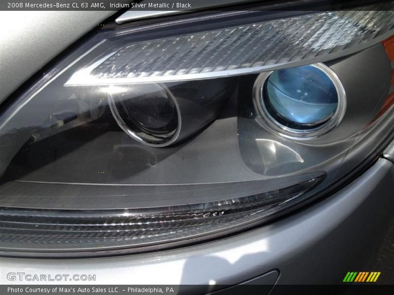 Iridium Silver Metallic / Black 2008 Mercedes-Benz CL 63 AMG