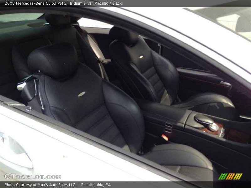 Iridium Silver Metallic / Black 2008 Mercedes-Benz CL 63 AMG
