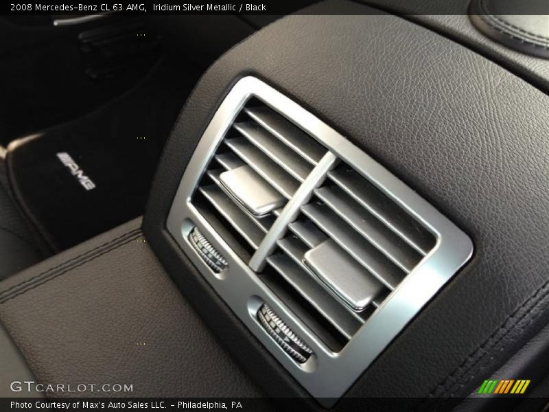 Iridium Silver Metallic / Black 2008 Mercedes-Benz CL 63 AMG