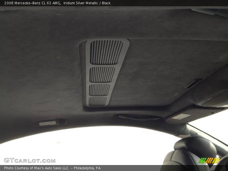 Iridium Silver Metallic / Black 2008 Mercedes-Benz CL 63 AMG
