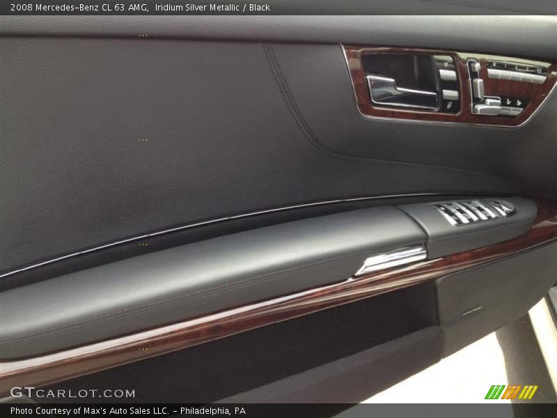 Iridium Silver Metallic / Black 2008 Mercedes-Benz CL 63 AMG
