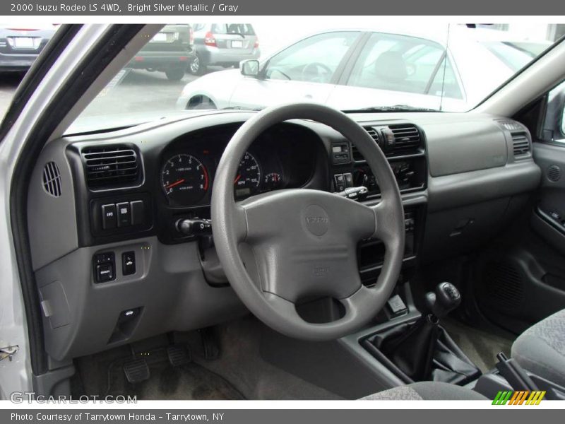 Bright Silver Metallic / Gray 2000 Isuzu Rodeo LS 4WD