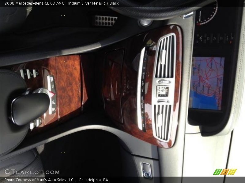 Iridium Silver Metallic / Black 2008 Mercedes-Benz CL 63 AMG