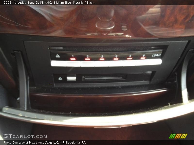 Iridium Silver Metallic / Black 2008 Mercedes-Benz CL 63 AMG