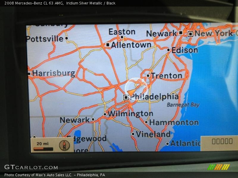 Iridium Silver Metallic / Black 2008 Mercedes-Benz CL 63 AMG