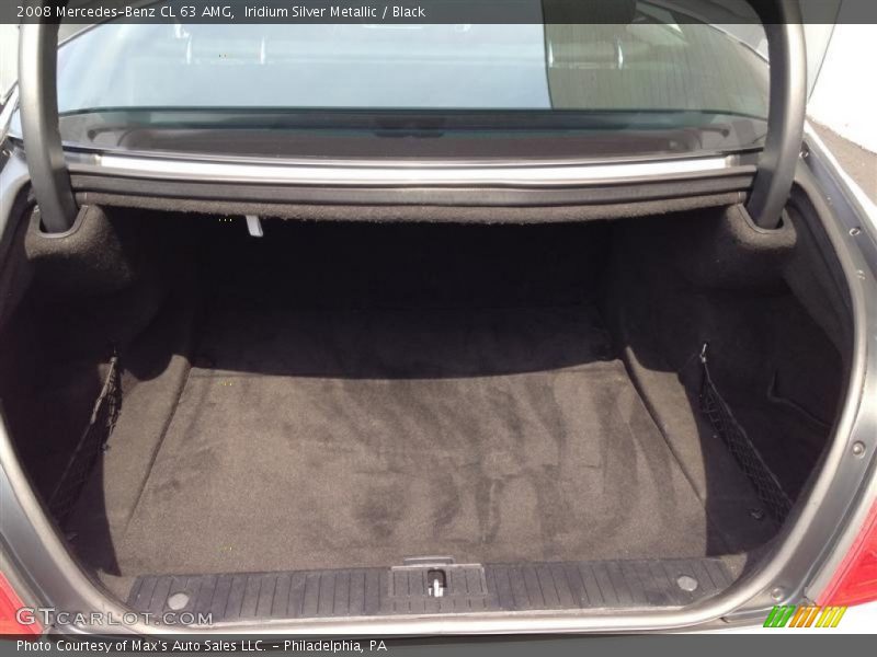 Iridium Silver Metallic / Black 2008 Mercedes-Benz CL 63 AMG