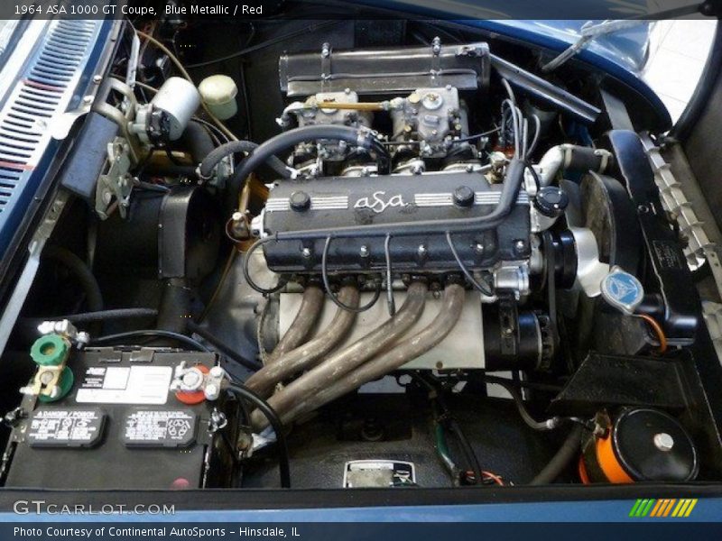  1964 1000 GT Coupe Engine - 1.0 Liter SOHC 8-Valve 4 Cylinder