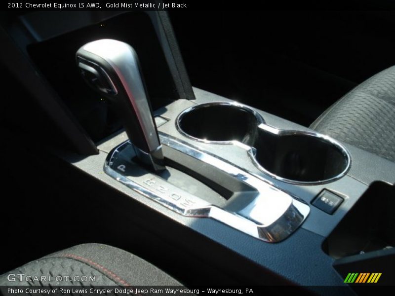 Gold Mist Metallic / Jet Black 2012 Chevrolet Equinox LS AWD