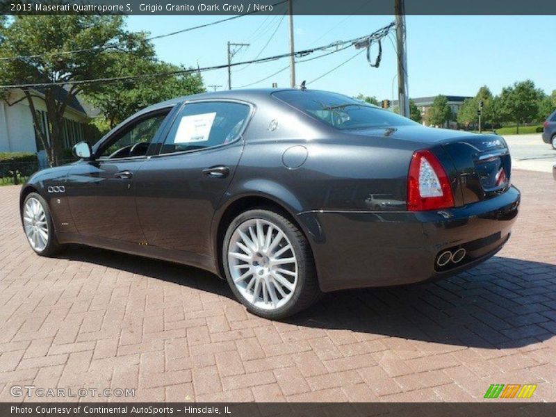Grigio Granito (Dark Grey) / Nero 2013 Maserati Quattroporte S