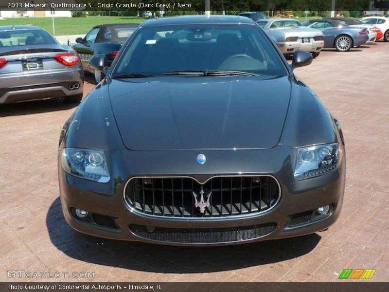 Grigio Granito (Dark Grey) / Nero 2013 Maserati Quattroporte S