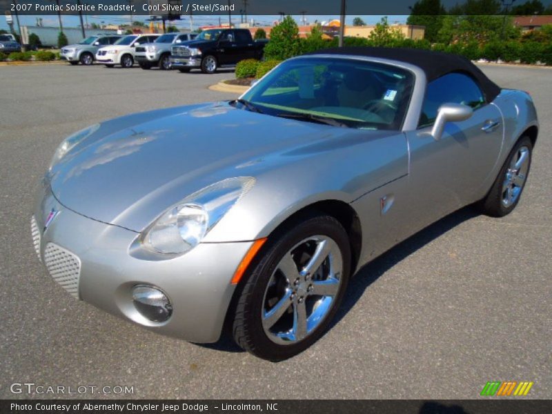 Cool Silver / Steel/Sand 2007 Pontiac Solstice Roadster