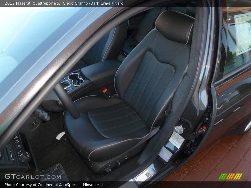 Grigio Granito (Dark Grey) / Nero 2013 Maserati Quattroporte S