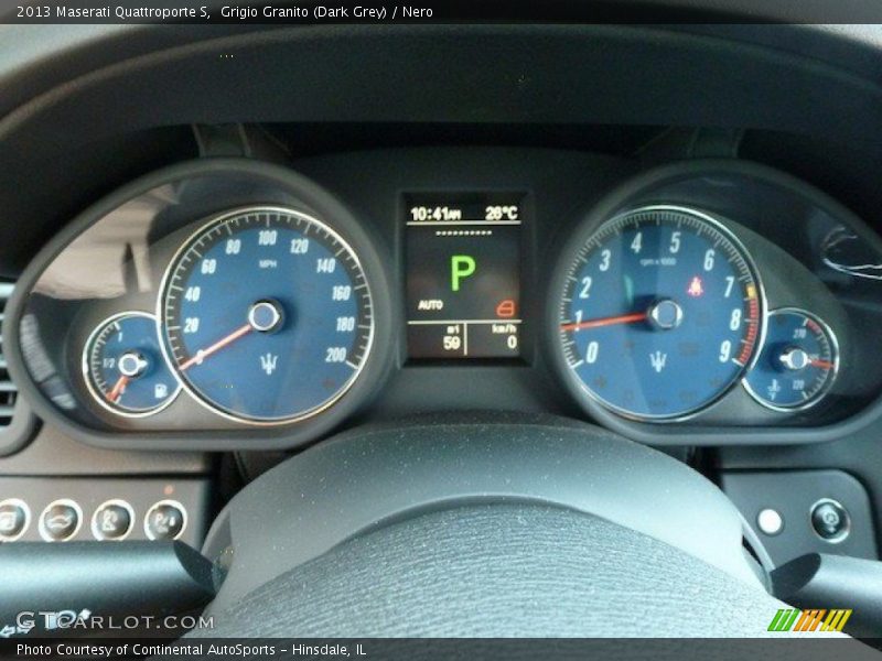  2013 Quattroporte S S Gauges
