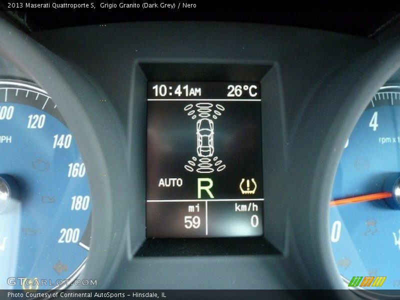 Grigio Granito (Dark Grey) / Nero 2013 Maserati Quattroporte S