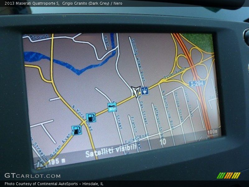 Navigation of 2013 Quattroporte S