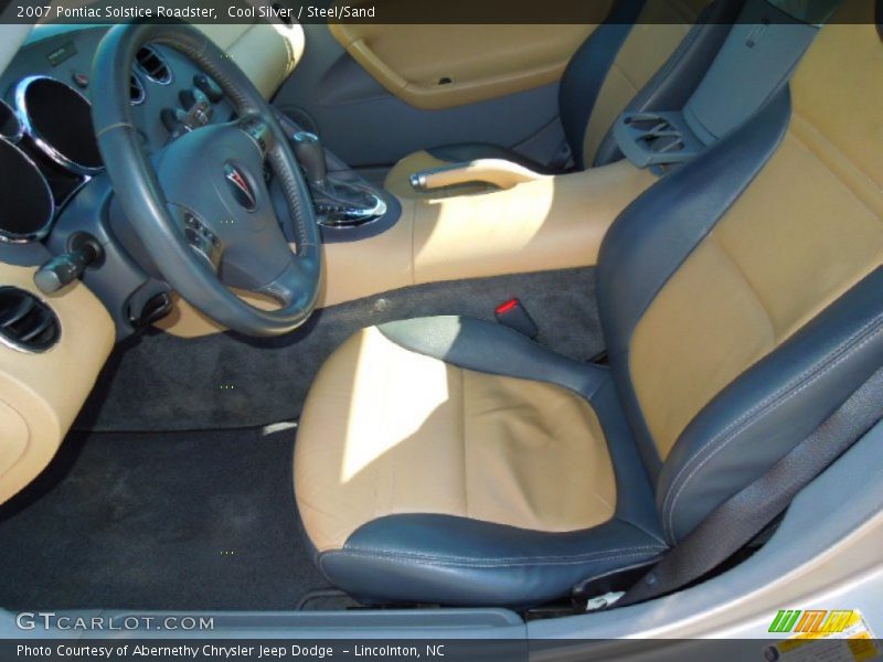 Cool Silver / Steel/Sand 2007 Pontiac Solstice Roadster