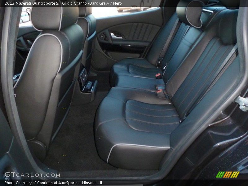 Rear Seat of 2013 Quattroporte S