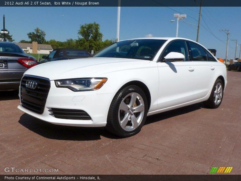 Ibis White / Nougat Brown 2012 Audi A6 2.0T Sedan