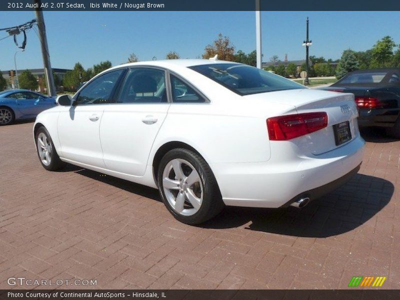 Ibis White / Nougat Brown 2012 Audi A6 2.0T Sedan