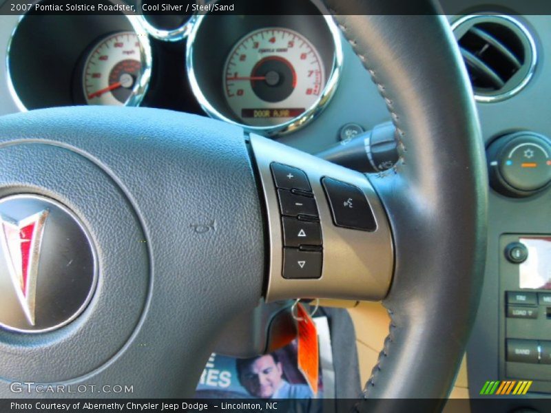 Cool Silver / Steel/Sand 2007 Pontiac Solstice Roadster