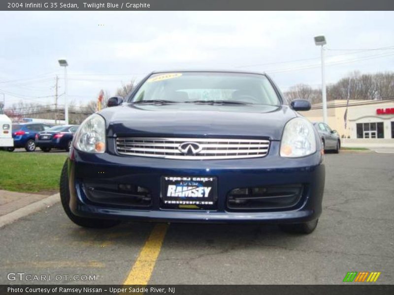 Twilight Blue / Graphite 2004 Infiniti G 35 Sedan