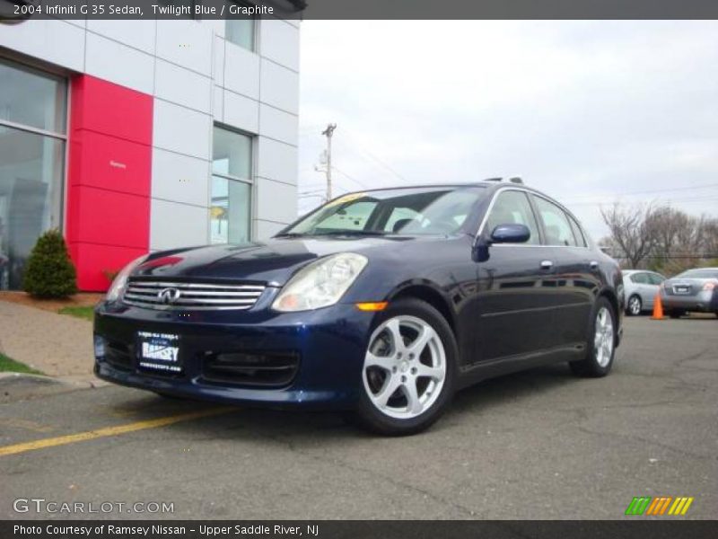 Twilight Blue / Graphite 2004 Infiniti G 35 Sedan