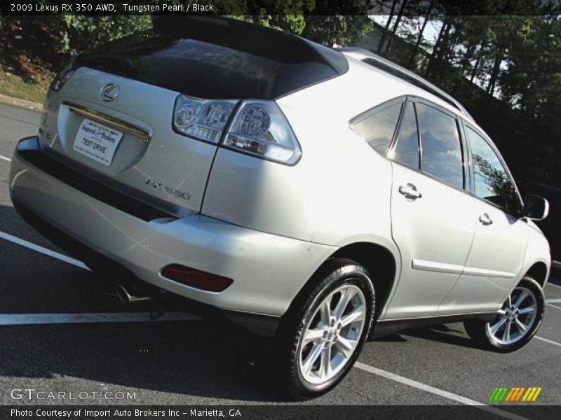 Tungsten Pearl / Black 2009 Lexus RX 350 AWD